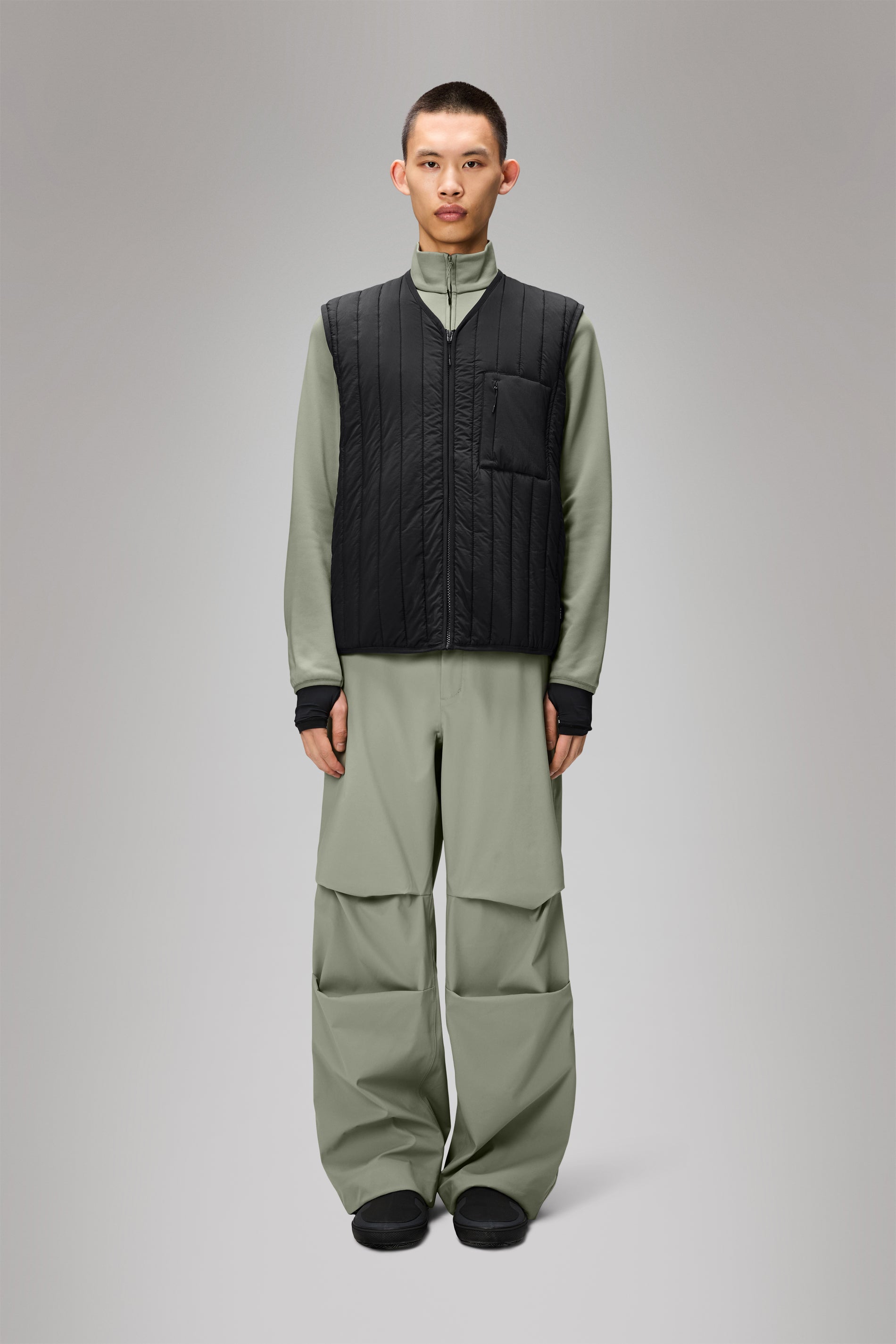 Rains Banja Liner Vest Black Vest